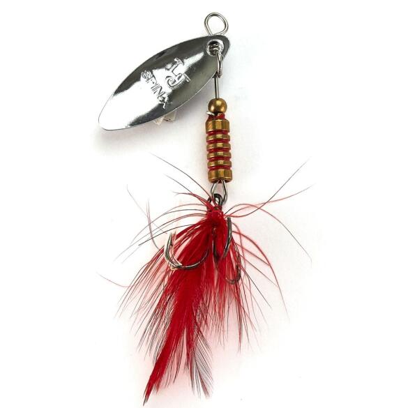 Блесна вращающаяся Lucky John SPIN X LONG 02 SR, 4г