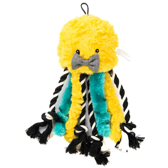 Игрушка Elder Club для собак разноцветная Медуза, 26см