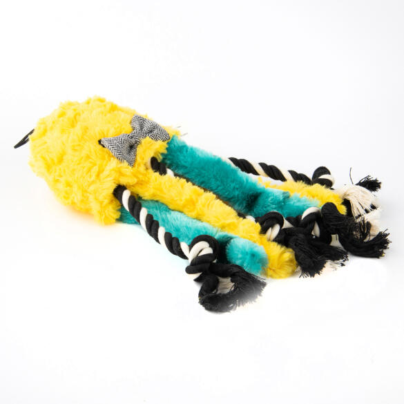 Игрушка Elder Club для собак разноцветная Медуза, 26см