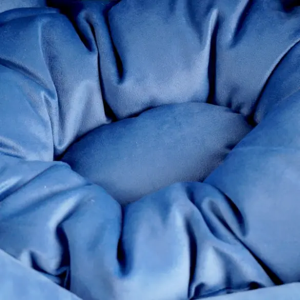 Лежанка Mr.Kranch для собак круглая размер Синяя 50*40*20см