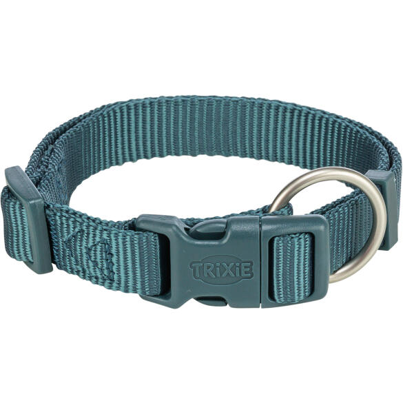 Ошейник Trixie Premium Collar для собак XS-S, 22-35см/10мм, Петроль