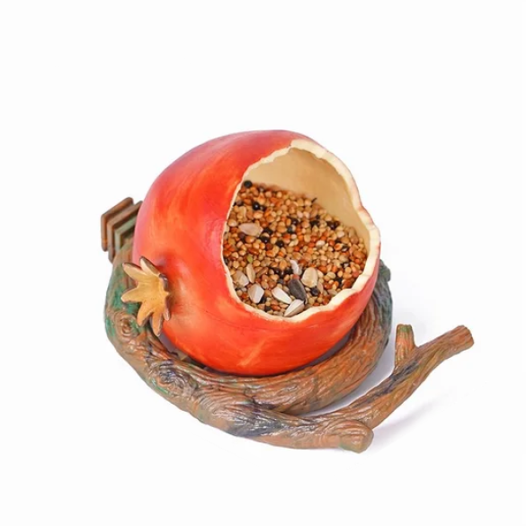 Кормушка Nihao Aquarium для птиц Гранат