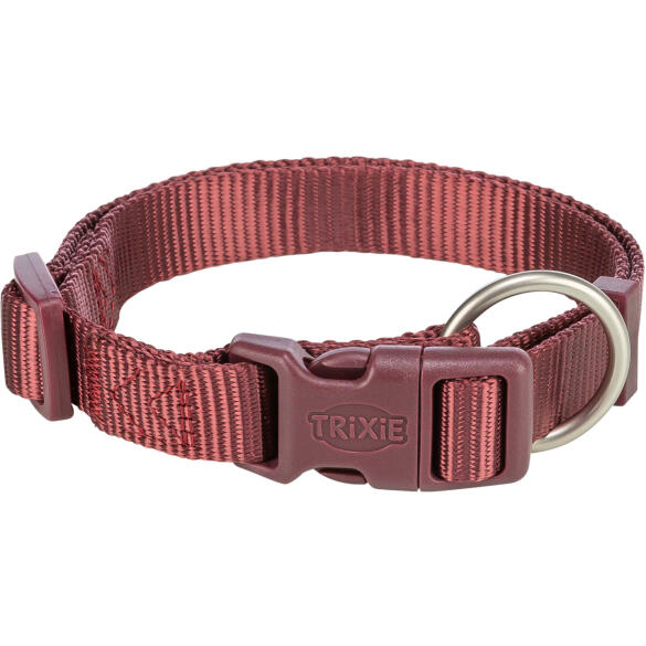 Ошейник Trixie Premium Collar для собак M-L, 35-55см/20мм, Сангрия