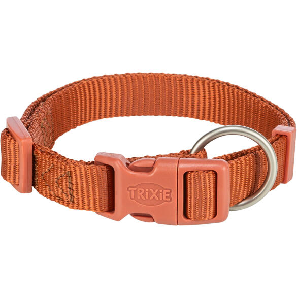 Ошейник Trixie Premium Collar для собак XS-S, 22-35см/10мм, Красно-коричневый