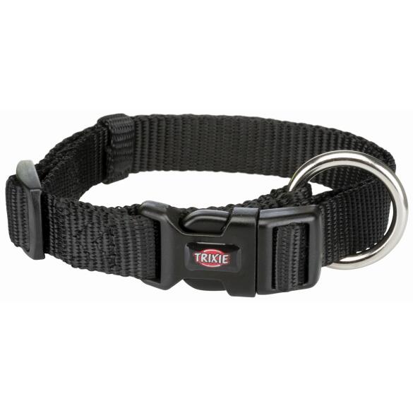 Ошейник TRIXIE для собак Premium Collar S-M 30-45см/15мм черный