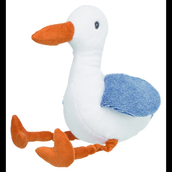 Игрушка Trixie BE NORDIC для собак плюшевая с пищалкой "Чайка Хиннерк", 35см