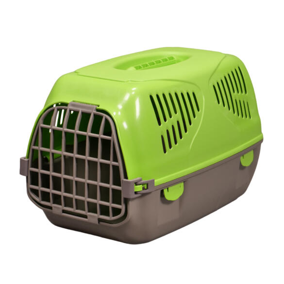 Переноска MPS SIRIO LITTLE для кошек и мелких собак Зелёная, 50*33,5*31см