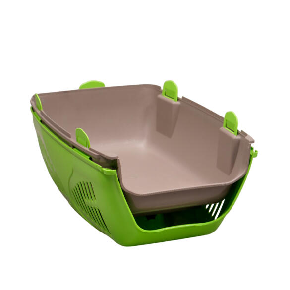 Переноска MPS SIRIO LITTLE для кошек и мелких собак Зелёная, 50*33,5*31см