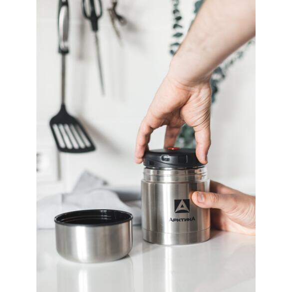 Термос Арктика 301, 500мл с широким горлом для еды (Уценка)