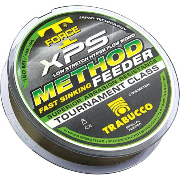 Леска TRABUCCO T-FORCE XPS METHOD FEEDER 150м (0,28мм)