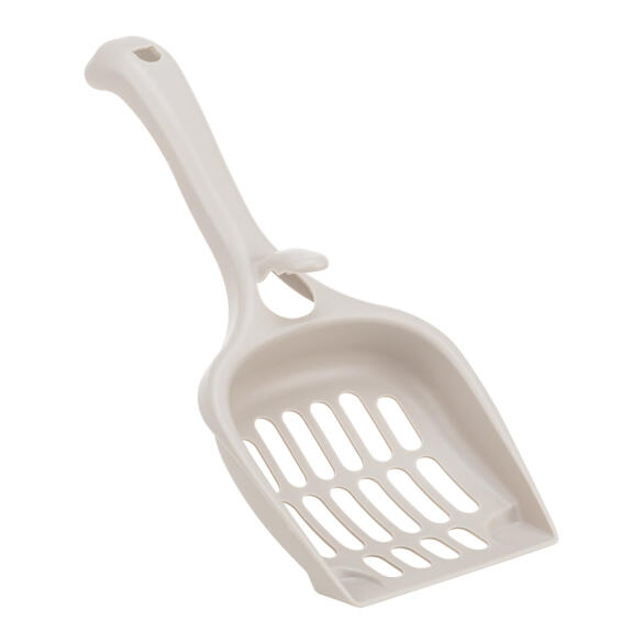 Лоток IDEA "ПЕРВЫЙ" для кошек с высоким бортом, совком и миской Капучино, 41*29см