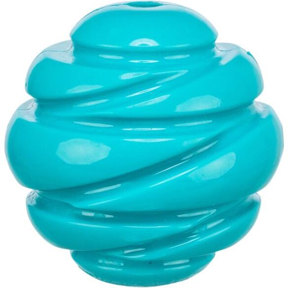 Игрушка Trixie для собак "Сверхпрочный мяч" Петроль, 6см