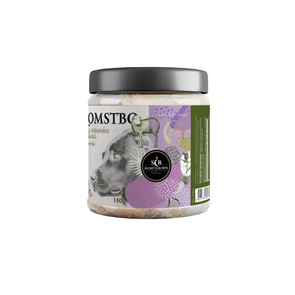 150г Лакомство Secret For Pets для собак колбаски из Ягнёнка с расторопшей