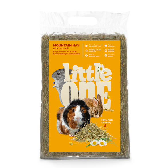 400г Корм Little One для грызунов Горное сено с ромашкой