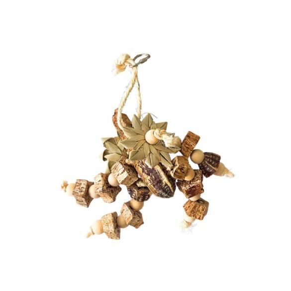 Игрушка BONITAPET для птиц "Леший", 16*10см