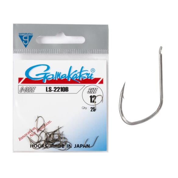Крючки Gamakatsu HOOKS BRONZE LS-2210B №12, 25шт