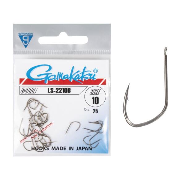 Крючки Gamakatsu HOOKS BRONZE LS-2210B №10, 25шт