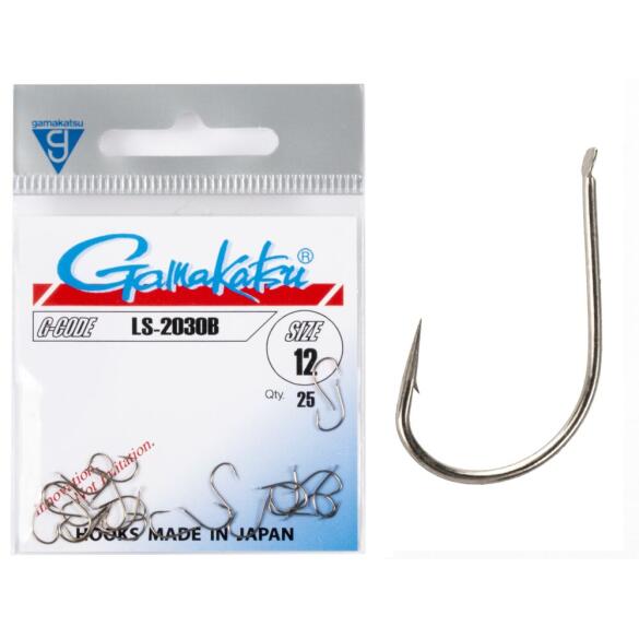 Крючки Gamakatsu HOOKS BRONZE LS-2030B №12, 25шт