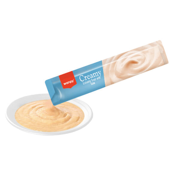 1шт*14г Лакомство Wanpy Cat для кошек Нежное пюре из Тунца