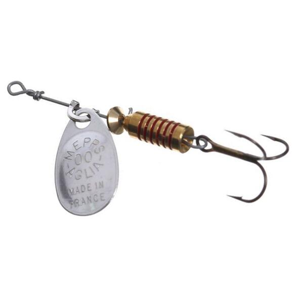 Блесна вращающаяся Mepps AGLIA №00 AG (серебро)