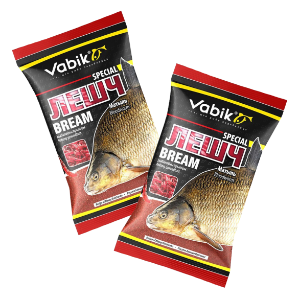 1+1 Прикормка VABIK SPECIAL Лещ Мотыль, 1кг