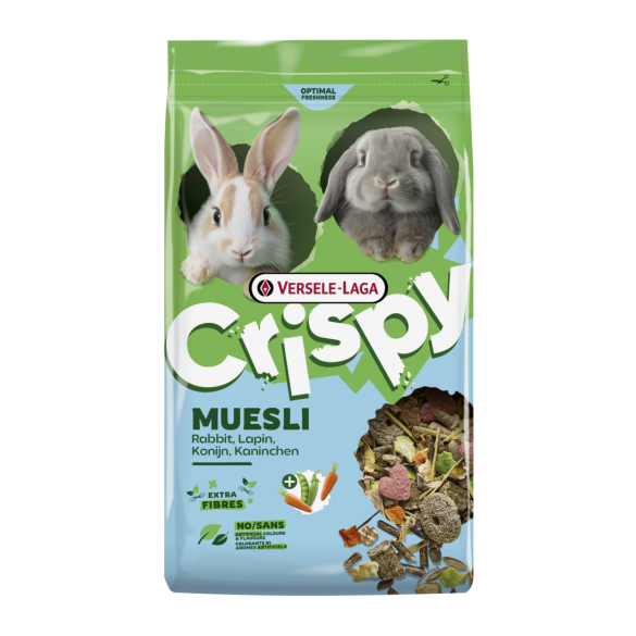 400гр Корм Versele-Laga Crispy Muesli Rabbits для Кроликов
