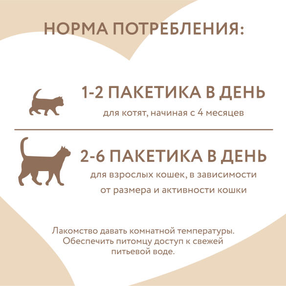 15г*4шт Крем-лакомство Мнямс для кошек с Уткой и тунцом Кацуо (срок 26.05.2026)