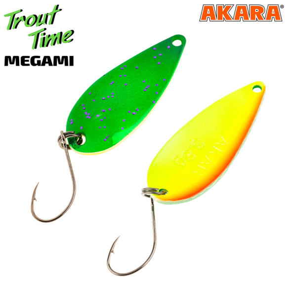 Блесна колеблющаяся Akara Trout Time Megami 35 3,8г №70