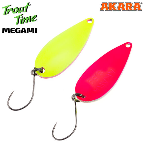 Блесна колеблющаяся Akara Trout Time Megami 35 3,8г №64