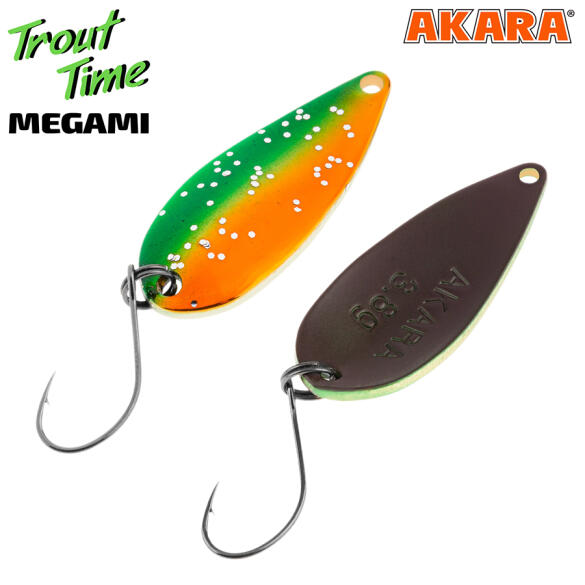 Блесна колеблющаяся Akara Trout Time Megami 35 3,8г №36