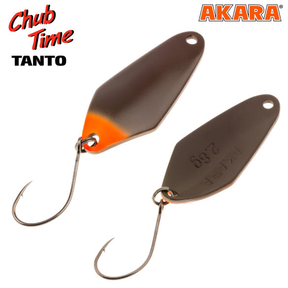 Блесна колеблющаяся Akara Chub Time Tanto 30 2,8г №12