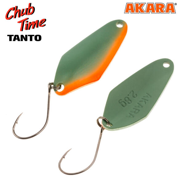 Блесна колеблющаяся Akara Chub Time Tanto 30 2,8г №05