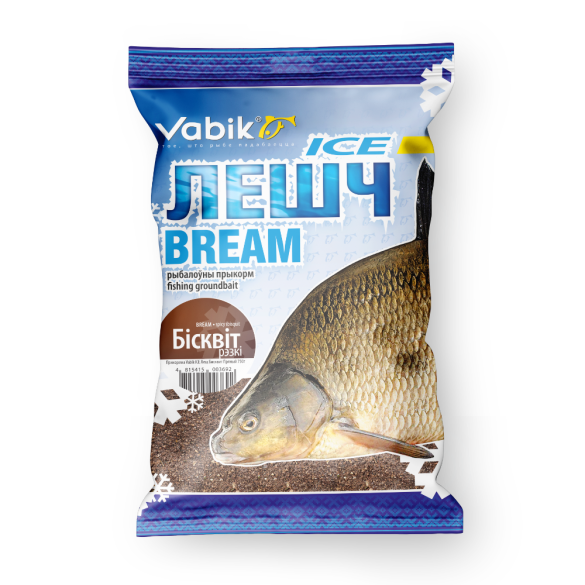 Прикормка Vabik ICE Лещ Зимняя Бисквит Пряный 750г