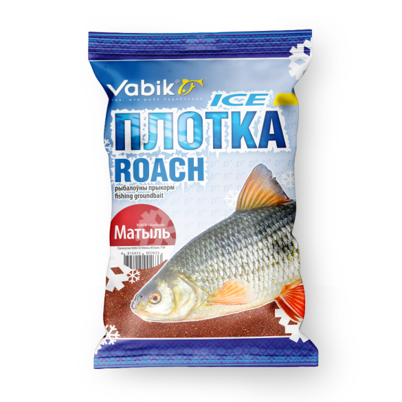 Прикормка Vabik ICE Плотва Зимняя Мотыль 750гр
