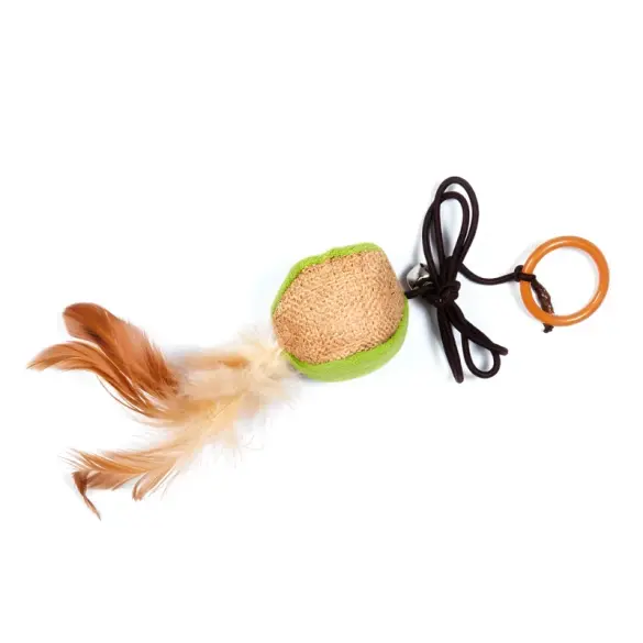 Игрушка Red Bow для кошек "Вращающийся тыквенный шар", 5см