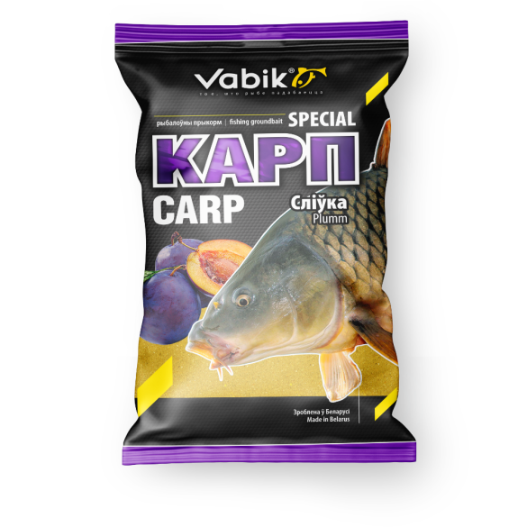 Прикормка VABIK SPECIAL Карп Слива 1кг