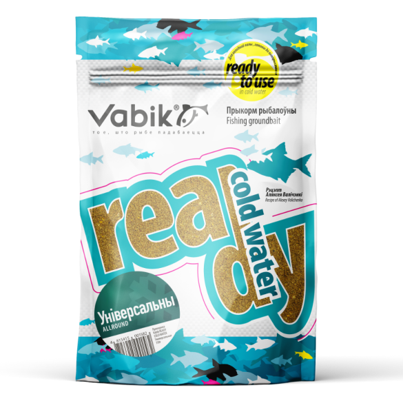 Прикормка Vabik Ready Cold Water Универсальная 750гр