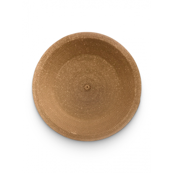 Когтеточка-лежанка Red Bow круглая картонная L, 50*9см