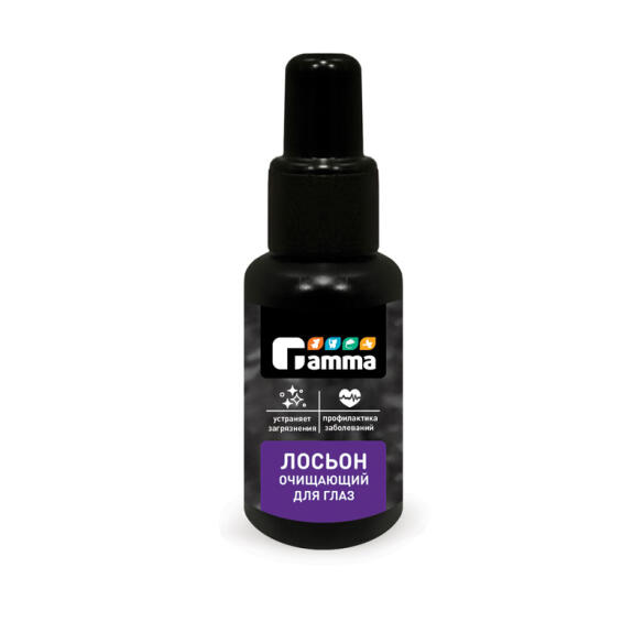 Лосьон Gamma очищающий для области вокруг глаз, 30мл