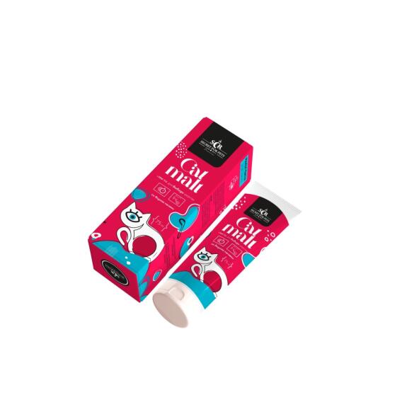 Мальт-паста Secret Cat malt для кошек для выведения шерсти со вкусом Печени, 75мл