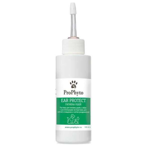 Лосьон Ear Protect ProPhyto для чистки ушей собак с противовоспалительными свойствами, 100 мл