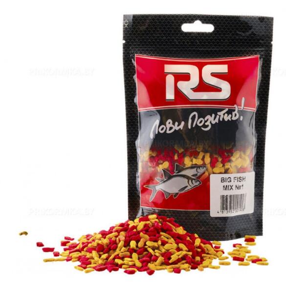 Добавка RUTILUS RS Big fish mix №1, 200г