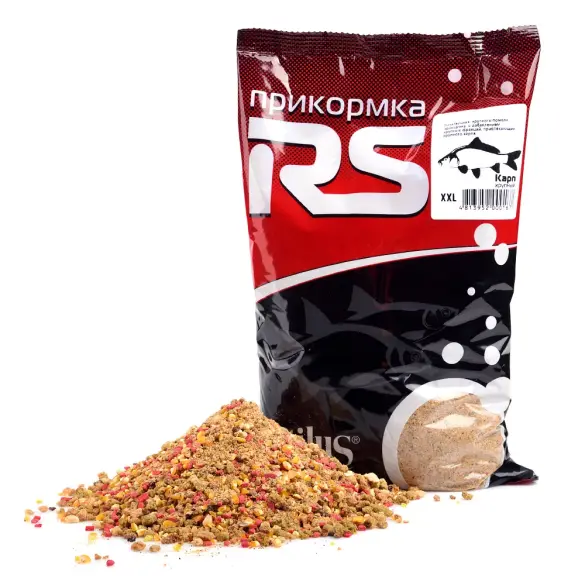 Прикормка RUTILUS RS Карп, Крупный XXL 1кг