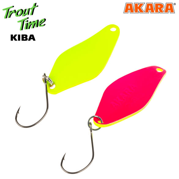 Блесна колеблющаяся Akara Trout Time Kiba 30 2,5г №64