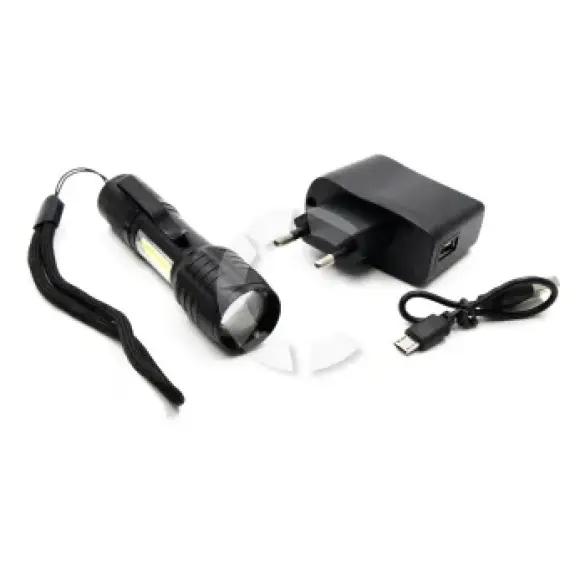 Фонарь ручной "СИБИРСКИЙ СЛЕДОПЫТ-АУР МИНИ",  аккумулятор 220В,1x400mAh/150/