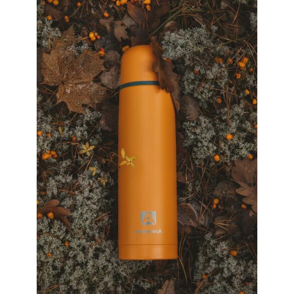 Термос Арктика бытовой вакуумный питьевой Морошка, 1000мл