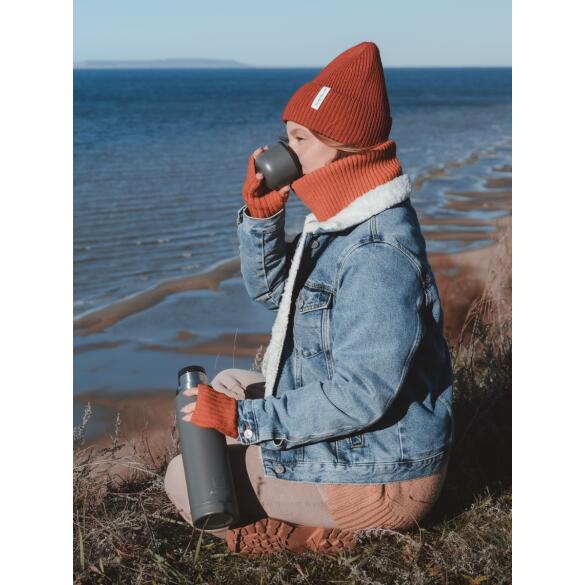 Термос Арктика бытовой вакуумный питьевой Графит, 1000мл