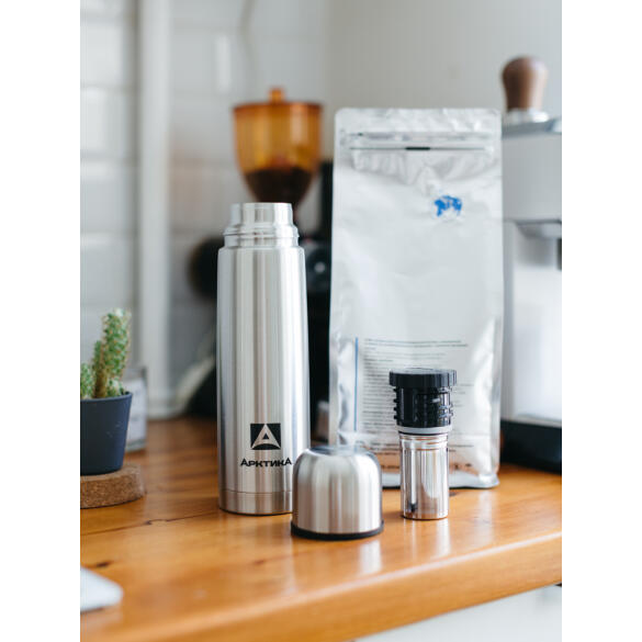 Термос Арктика бытовой вакуумный с ситечком питьевой, 500мл