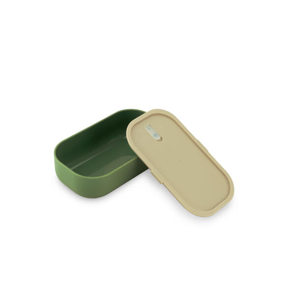 Ланч-бокс Арктика Зелёный/Бежевый, 1350мл