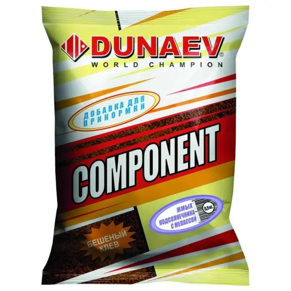 Прикормка "DUNAEV КОМПОНЕНТ" 0.4 кг Жмых Меласса